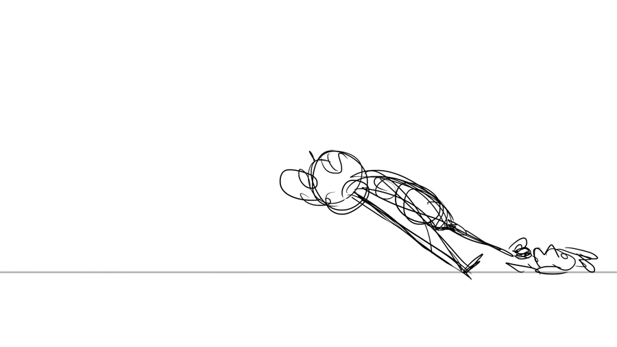 Doodles and Whatnot: Rough Animation Practice