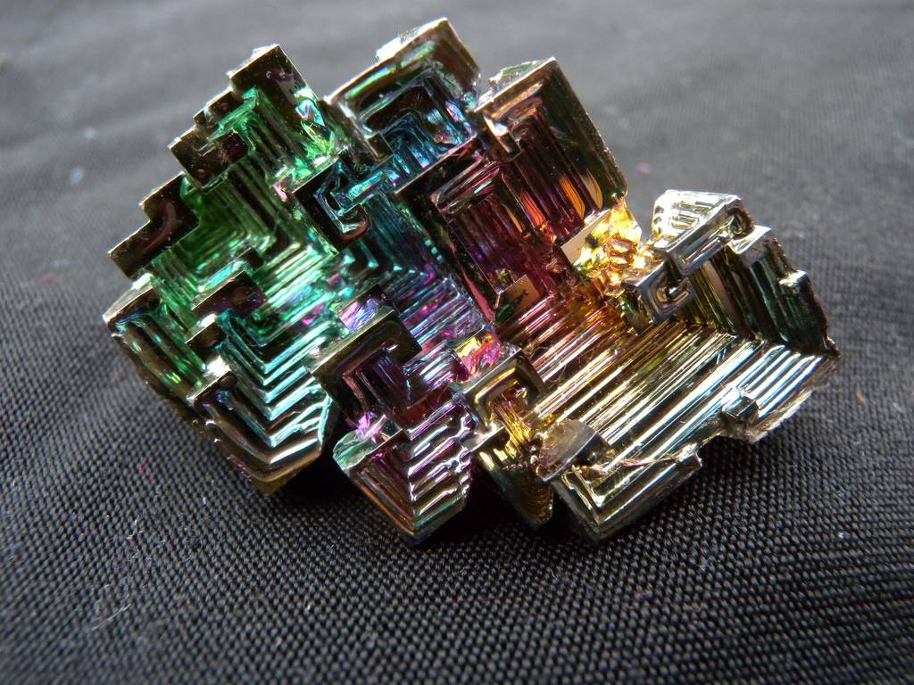 Bismuth Beautiful Chemical Element Kuriositas