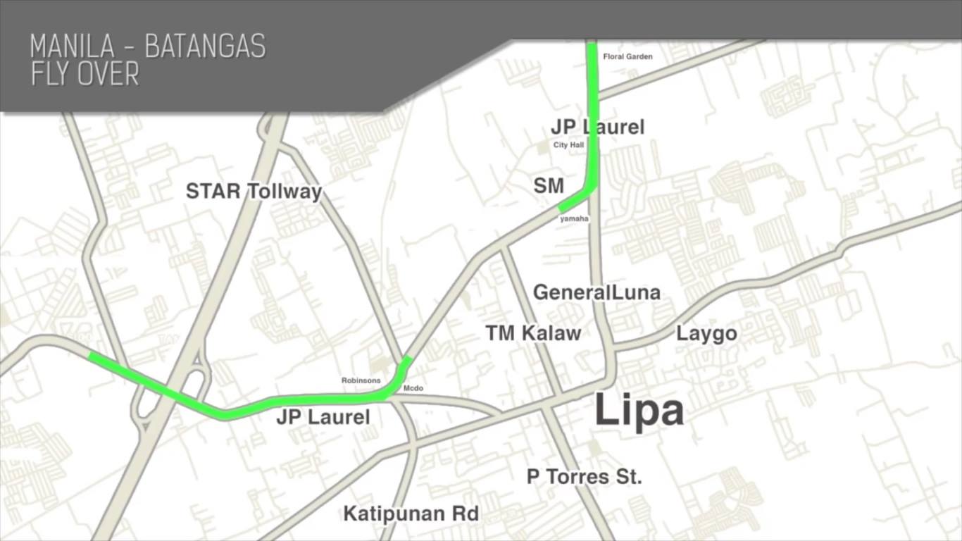 Lipa Status Traffic Solution Flyover and Diversion Road in Lipa