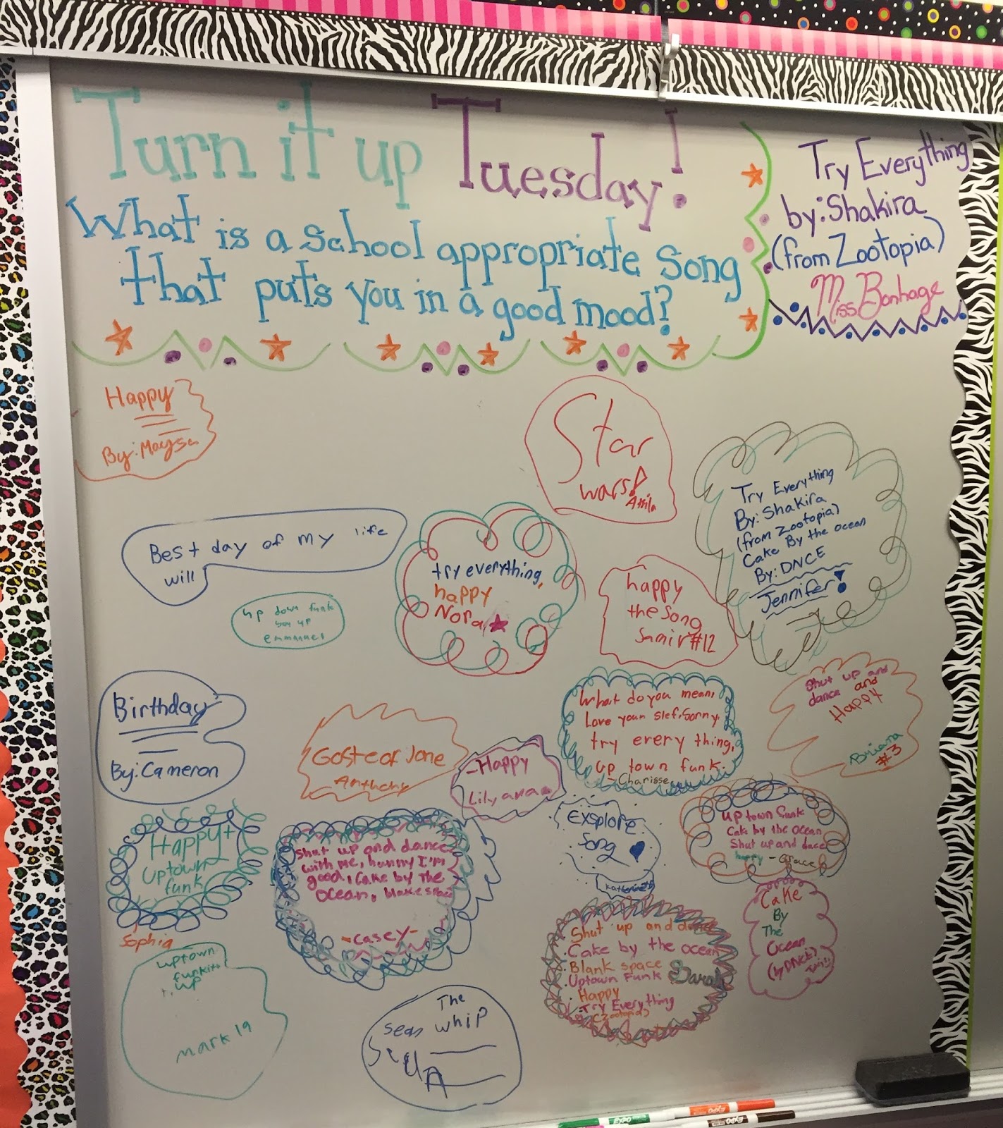Teach Sparkle And Shine Daily Whiteboard Questions
