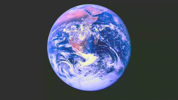 La terre vue par satellite