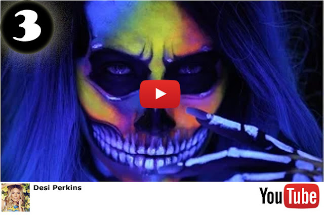  ver vídeo "Skull Makeup / Neon..." de Desi Perkins