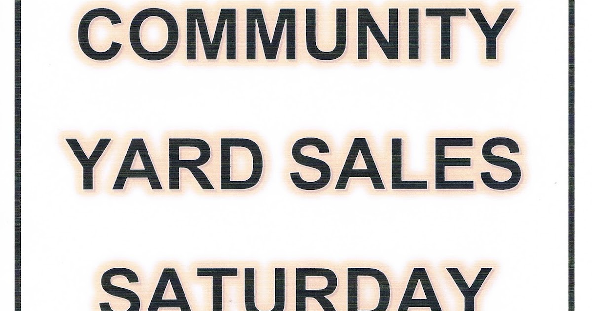 Wellsville Regional News (dot) com Andover Community Yard Sales May 27th