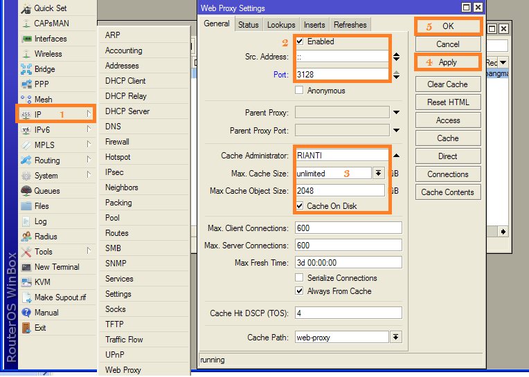 Effective cache size. Effective cache size