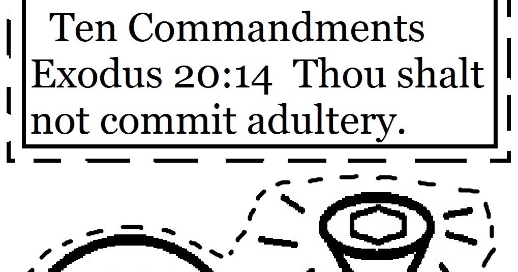 Church House Collection Blog Thou Shalt Not Commit Adultery Cut Out