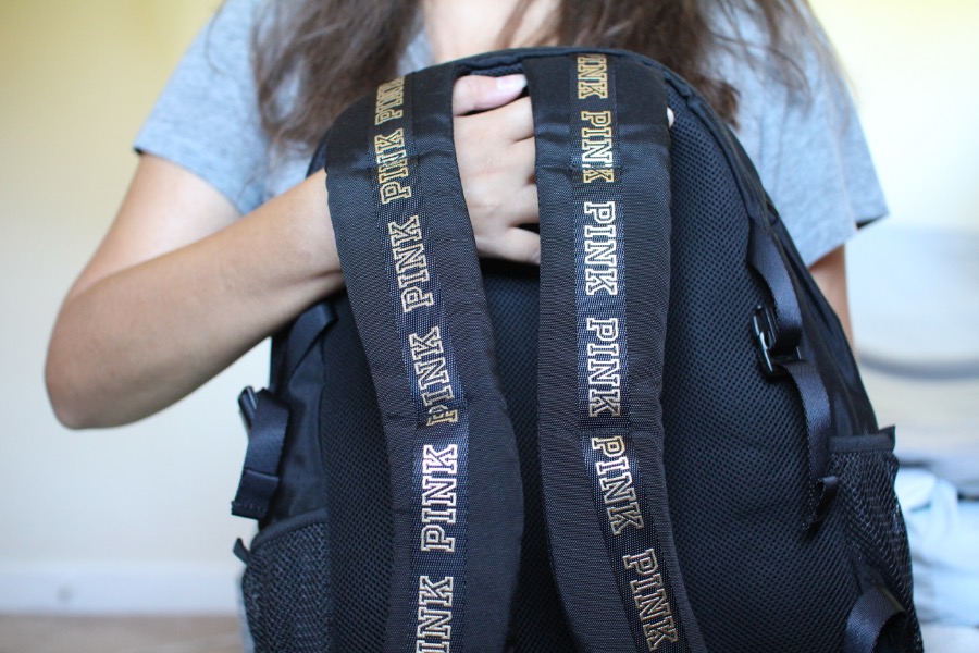 lifestyle Victoria Secret PINK Collegiate Backpack review BACK TO SCHOOL