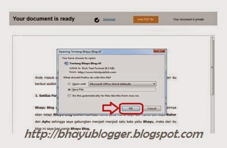 Cara Merubah File PDF Ke Microsoft Office Word | Bhayu Blog