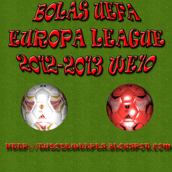 Bola Bola Adidas Uefa Europa League 2012 2013 WE10 TudodeWe Pes