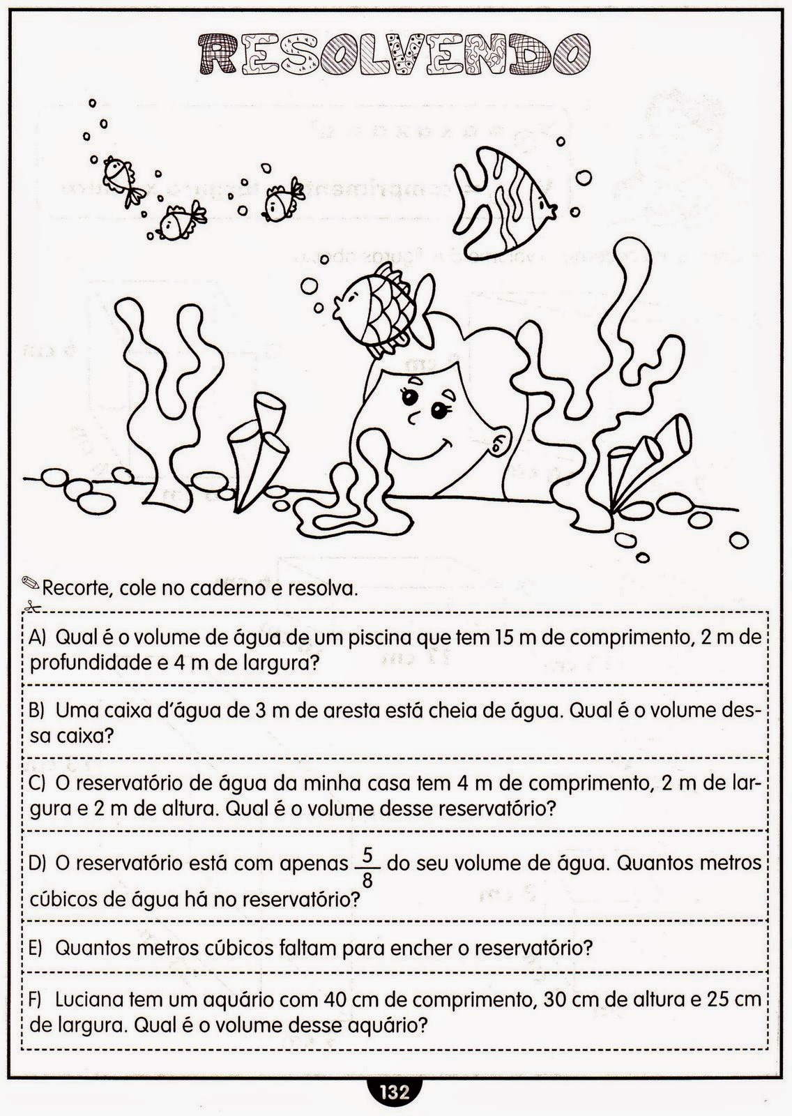 CLUBE DA COR ATIVIDADES ESCOLARES : 50 ATIVIDADES DE MATEMÁTICA PARA O