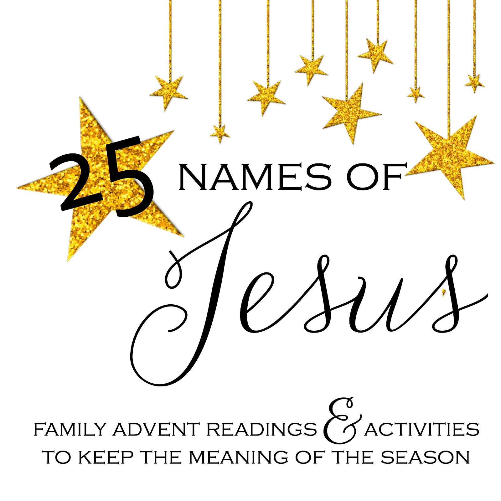 25 Names of Jesus