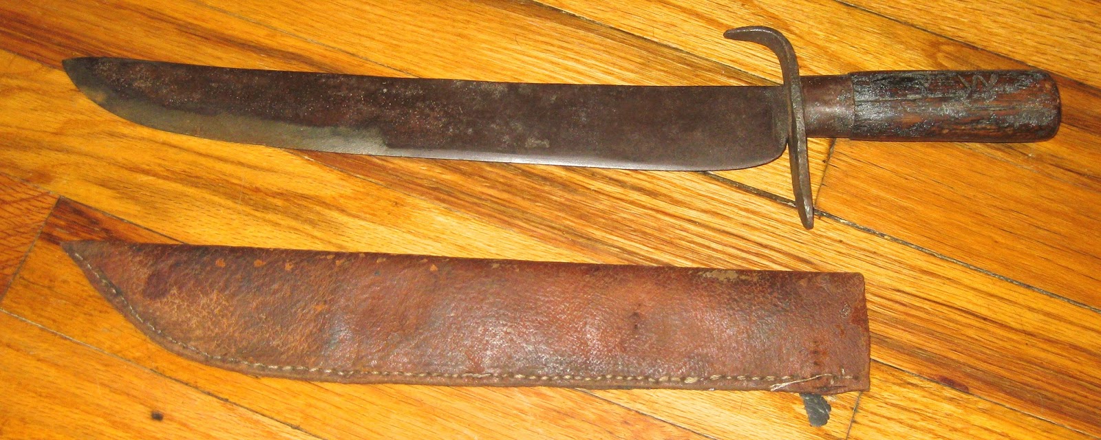 Vicksburg's Adolph Rose Antique Shop CONFEDERATE BOWIE KNIFE WITH