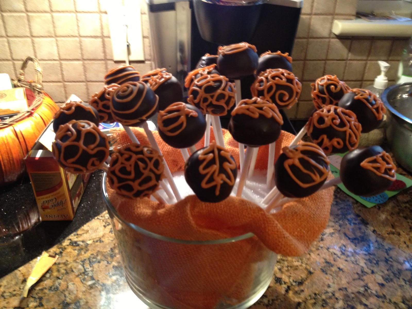 HBG Sweets: Fall Cake Pops