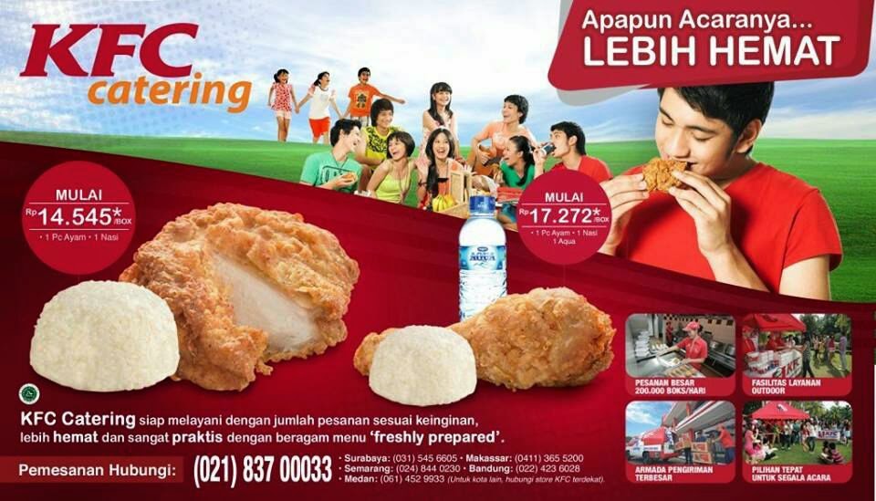 Kumpulan Iklan KFC CATERING 2014 JAKARTA