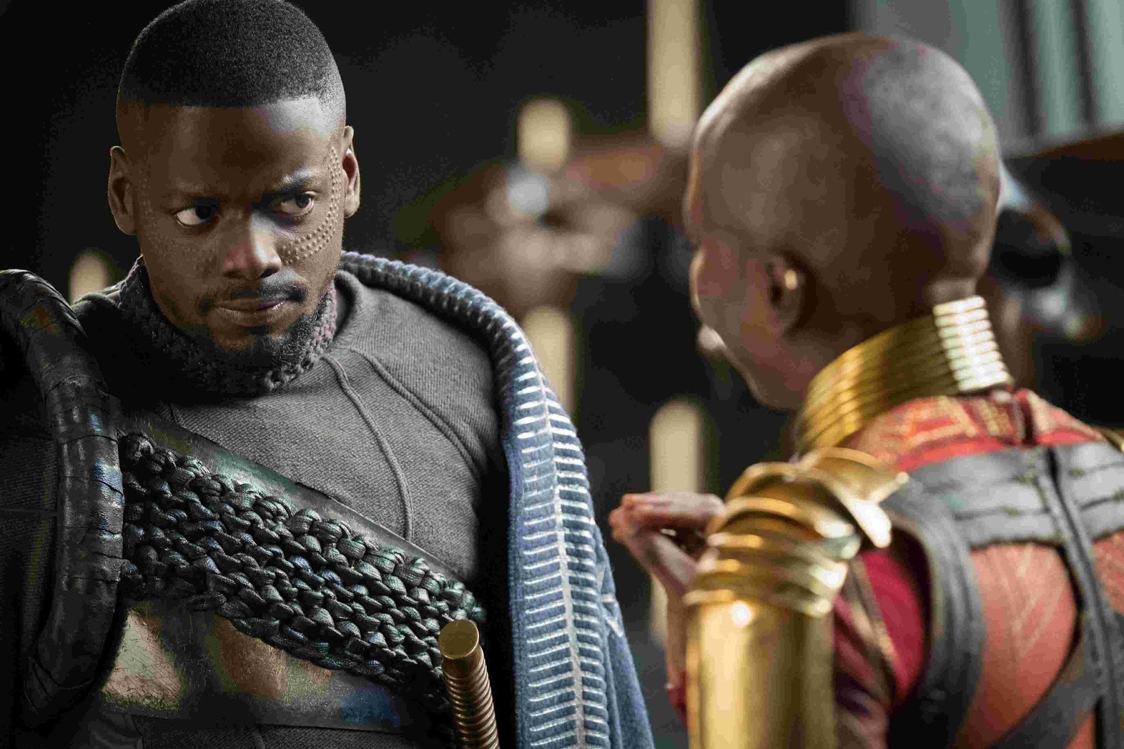 'Black Panther' Deleted Scene Finds Okoye And W'Kabi Having A Marital