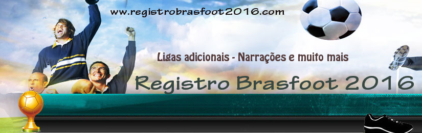 Registro Brasfoot 2016 Grátis - Baixar Brasfoot 2017