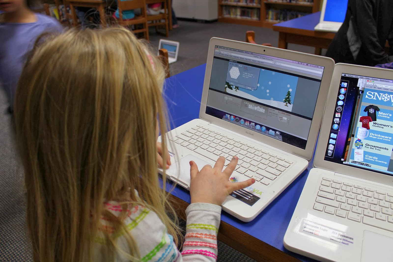 The Library Voice: A Snowy Time With Our First Graders.....eBooks ...