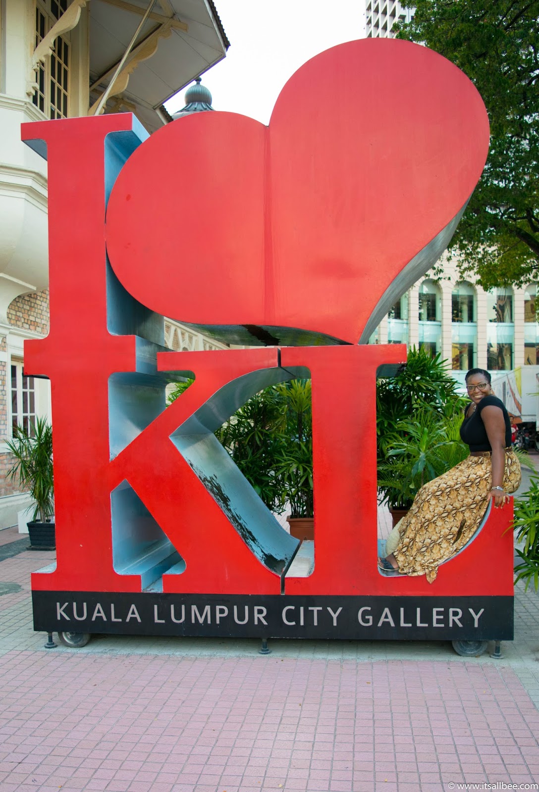 KL City Gallery I Love KL Statue