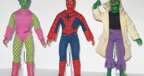 mego spider man action figure
