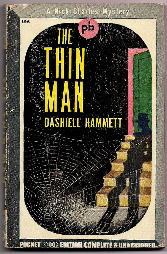 Tune Up Pocket Book Cover Art Dashiell Hammett The Thin Man