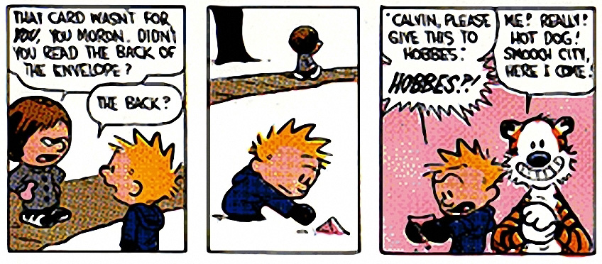 Savvy And Sage Calvin And Hobbes Valentines Day
