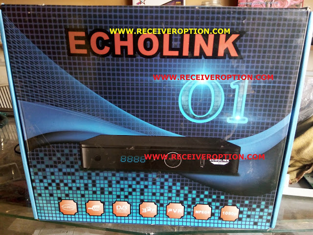 ECHOLINK O1 HD RECEIVER CCCAM OPTION SOFTWARE