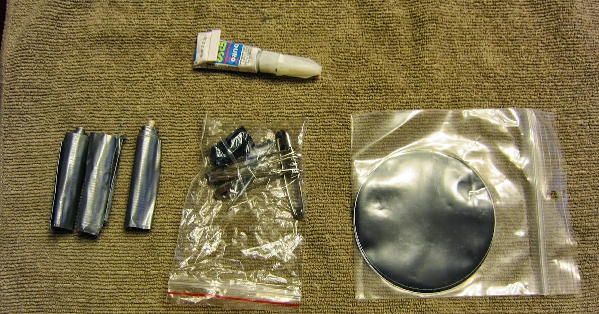 Adventures with BeeGee Gear List Emergency Repair Kit