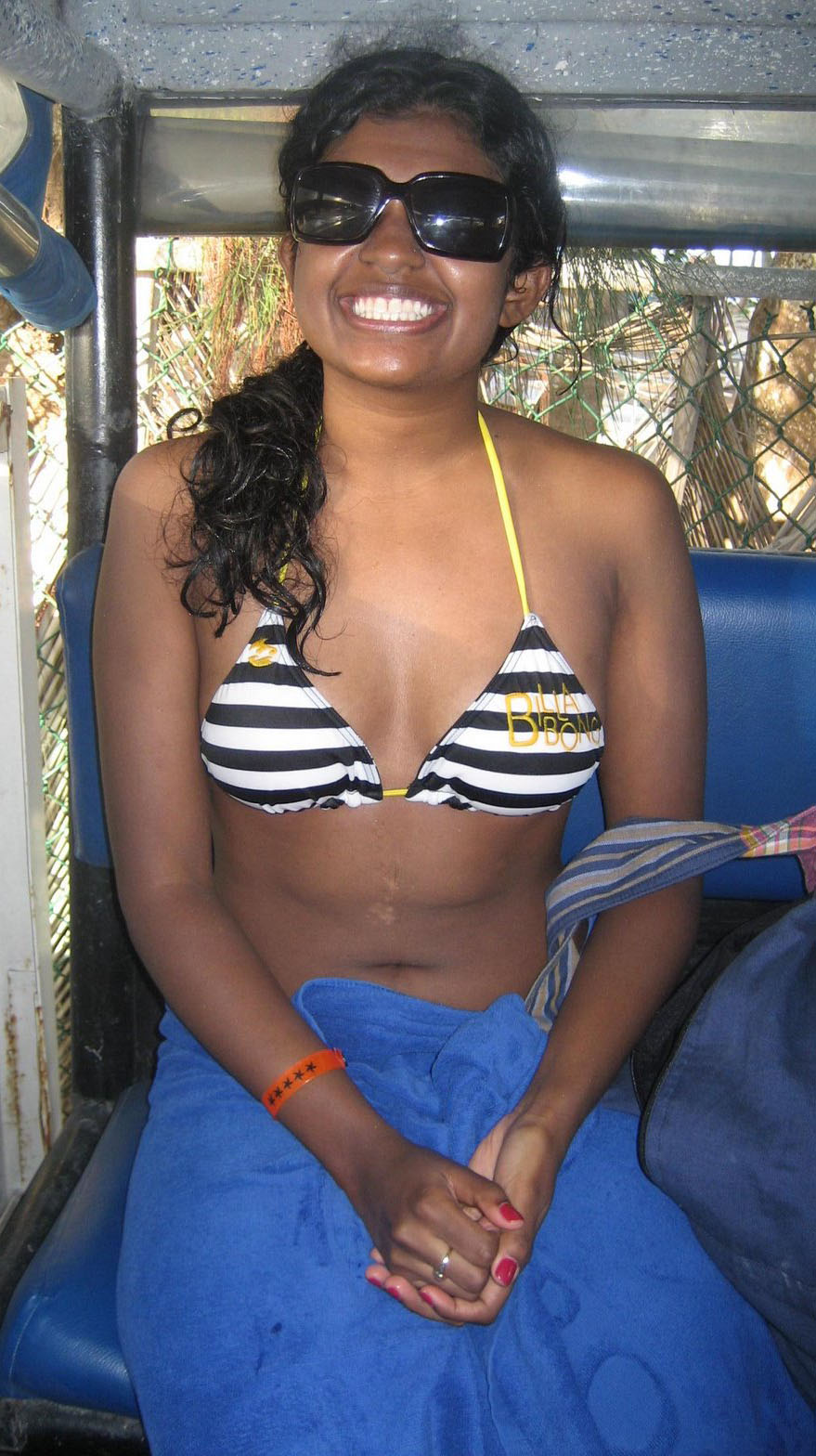 Indian Gf Indian Girl In Bikini At Goa Beach
