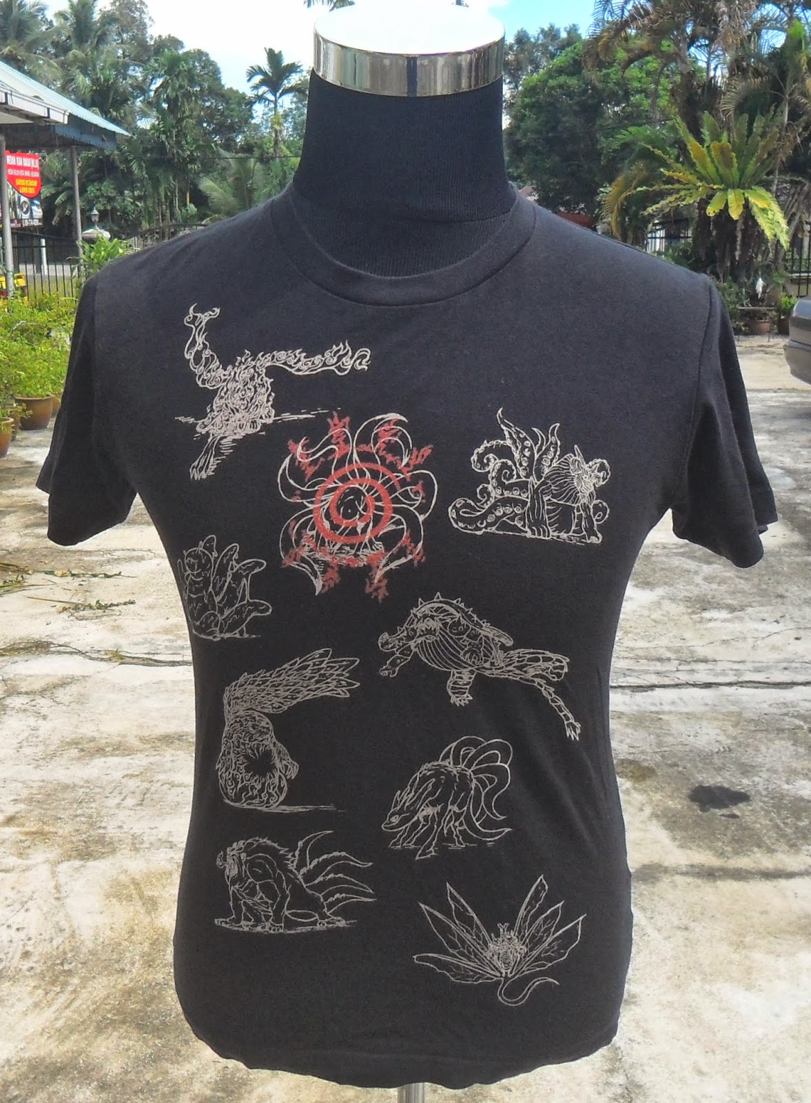 Podshop Uniqlo X Naruto sukajan Style T Shirt