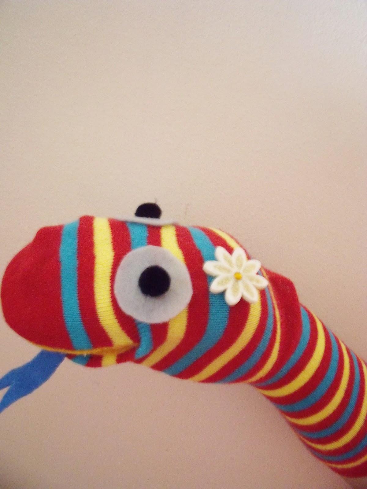 The Handmade Passion Socks puppets