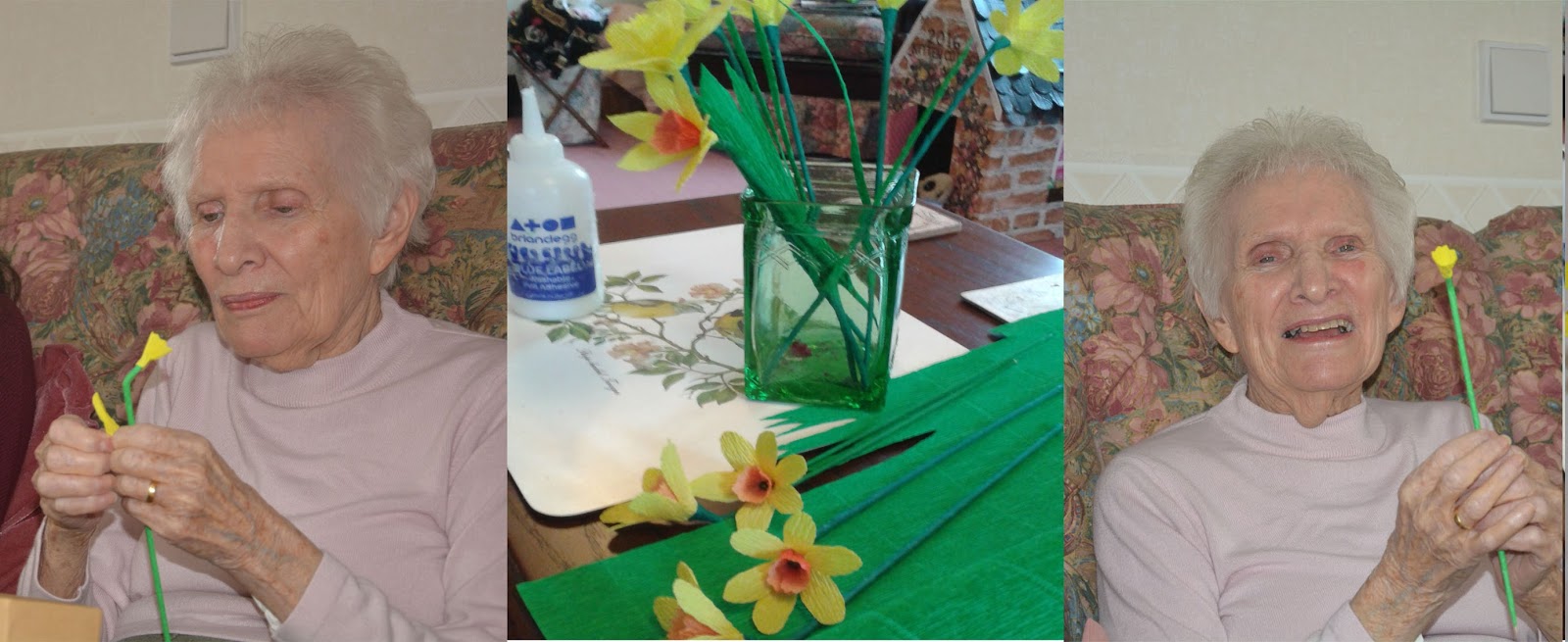 How Art Therapy can help those with Dementia Making Paper Flowers Art Therapy for those