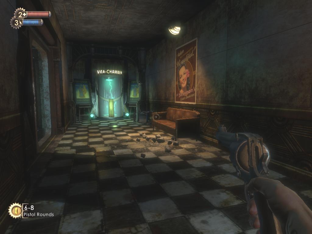 Bioshock First Level MingFun Blog | Gaming: Bioshock Gameplay