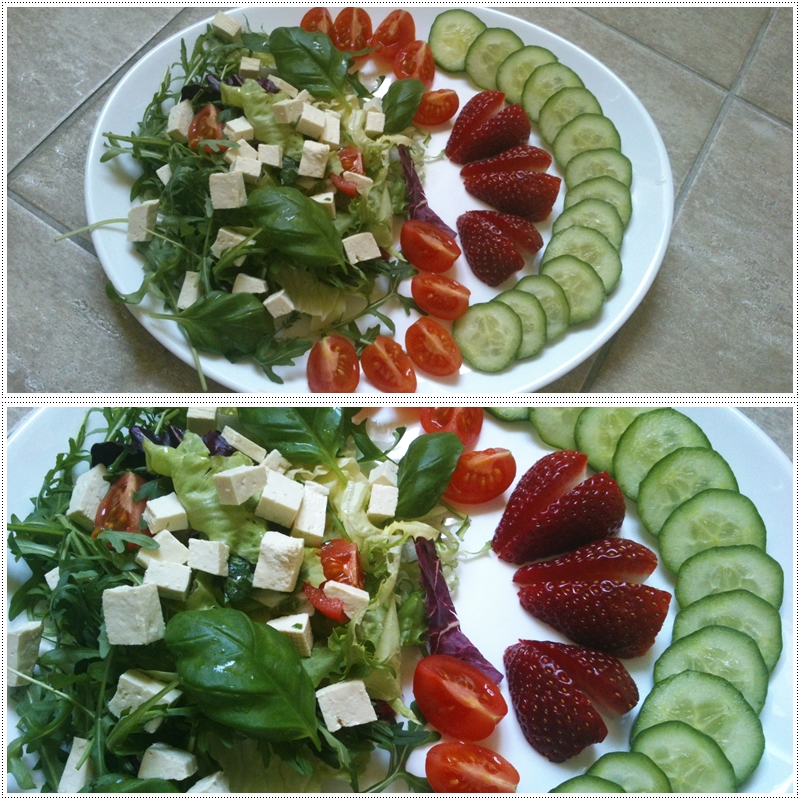 Salad fruit vegetable