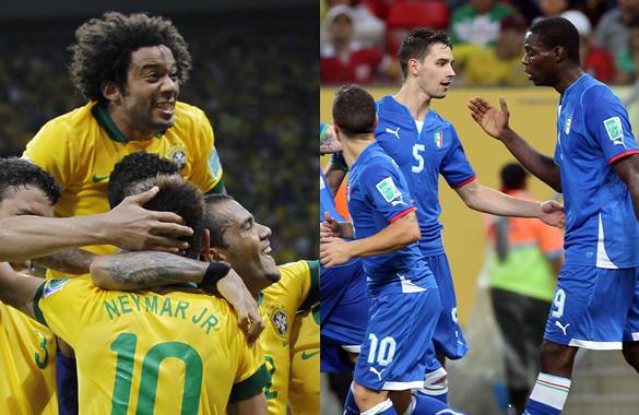 Brasil vs Italia en vivo 2013