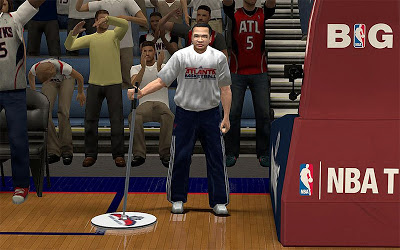 NBA 2K13 Atlanta Hawks Sideline Character / Janitor