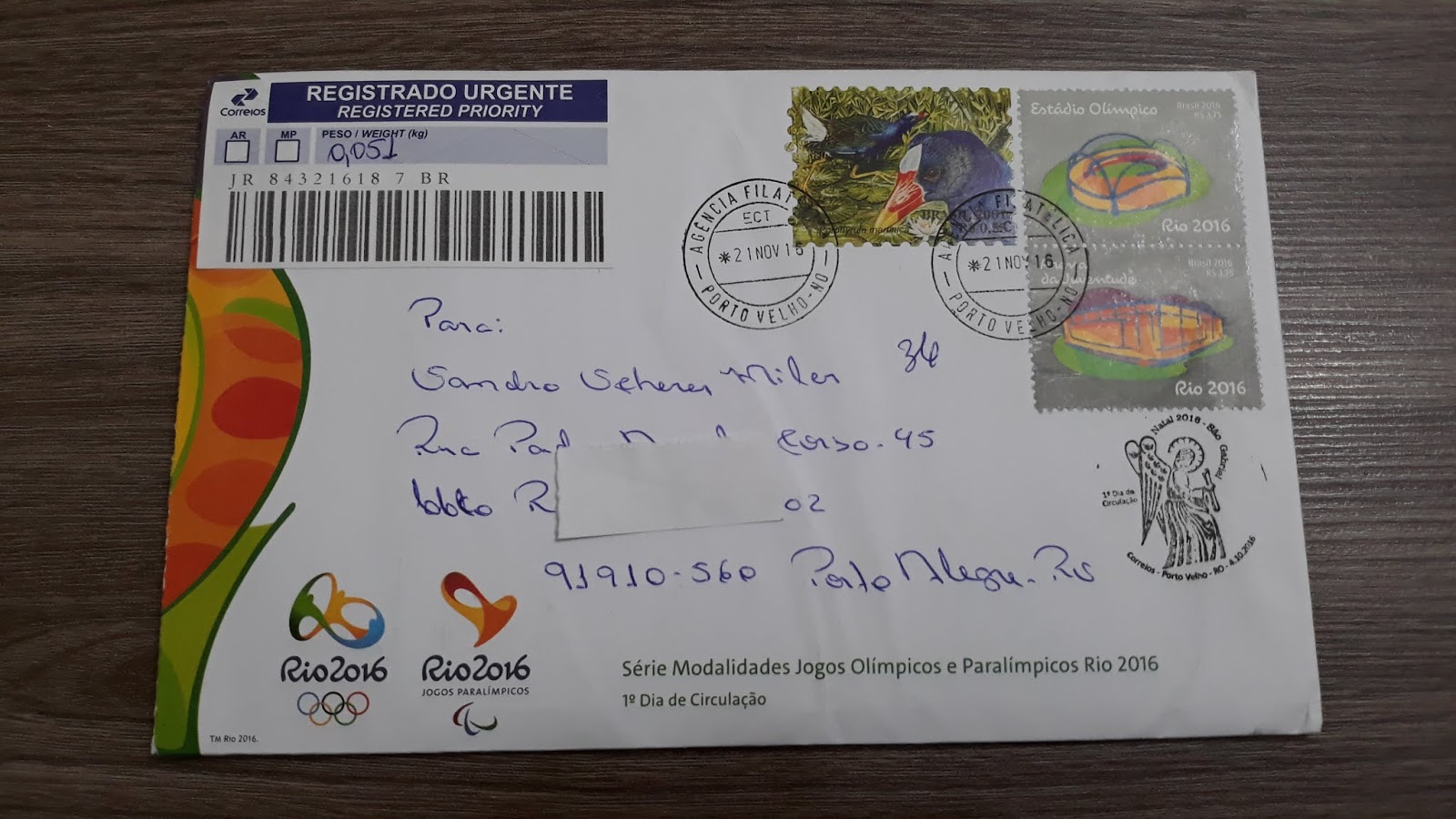 PostalClerk1970 Mails BRAZIL