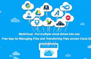 MultCloud cloud syncing application