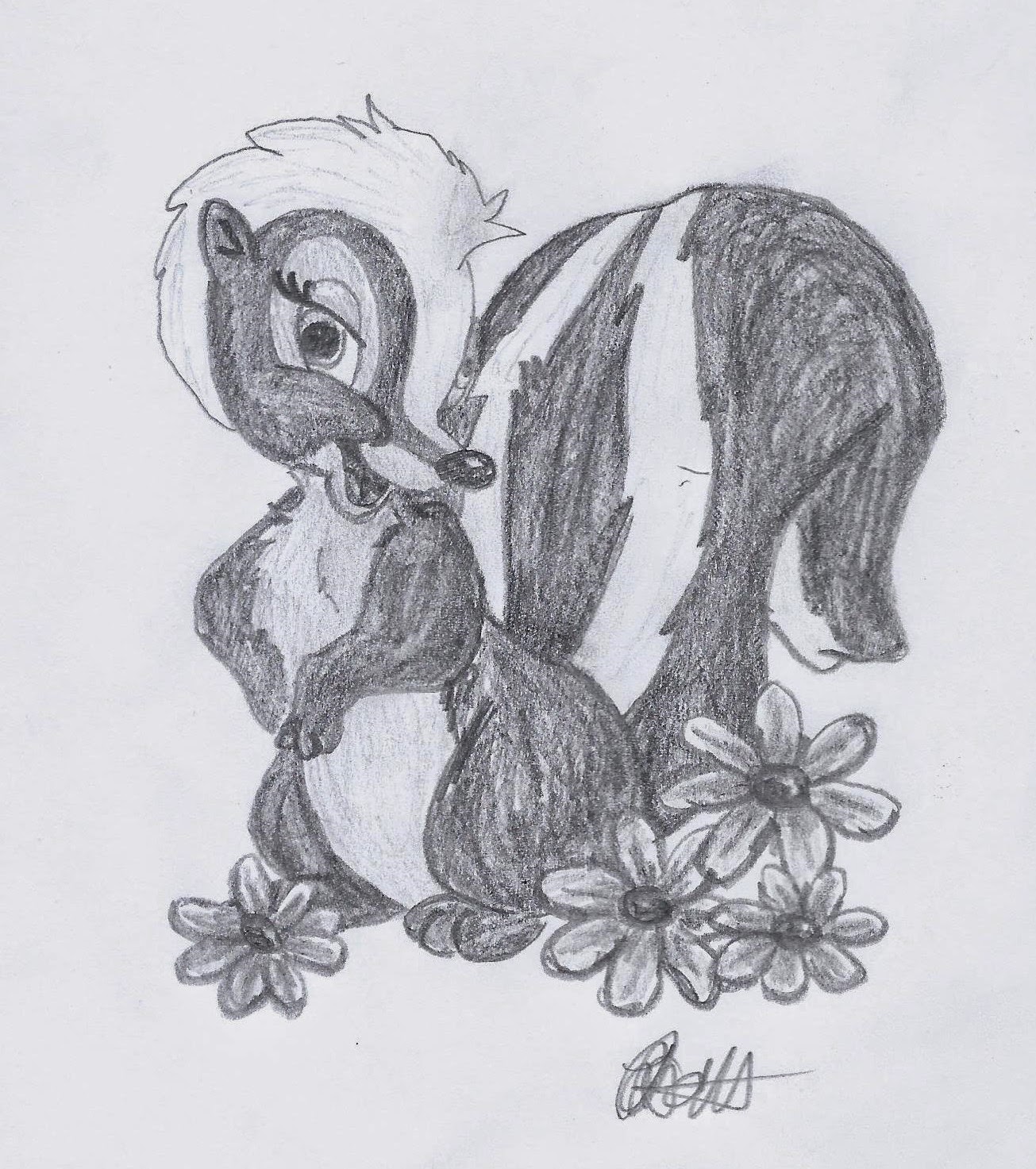 Disney illustration study by Jo Linsdell, Flower