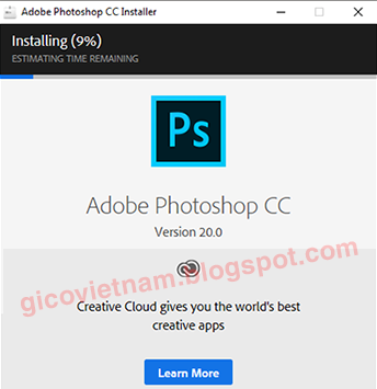 hướng dẫn cài Photoshop CC 2019 v20.0.0.13785