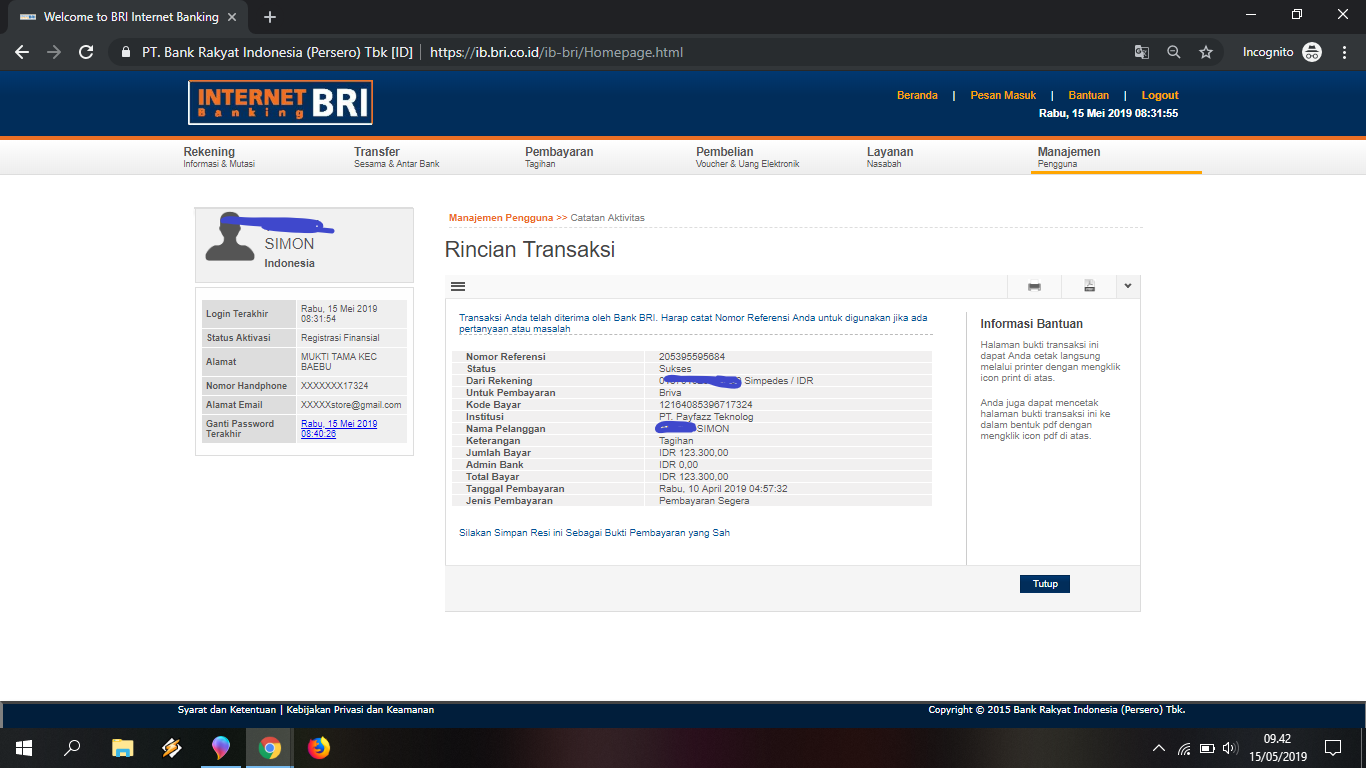 Cara Cek Mutasi Rekening BRI untuk Melihat Bukti Transfer Via