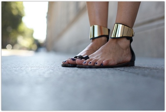 flat sandals for work