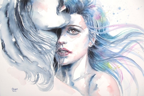 18-Keep-Me-safe-Erica-Dal-Maso-Expressing-Emotions-Through-Watercolor-Paintings-www-designstack-co