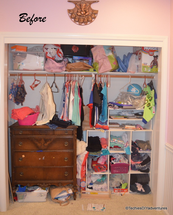 Techie S Diy Adventures Closet Organization Using Ikea Malm Dressers