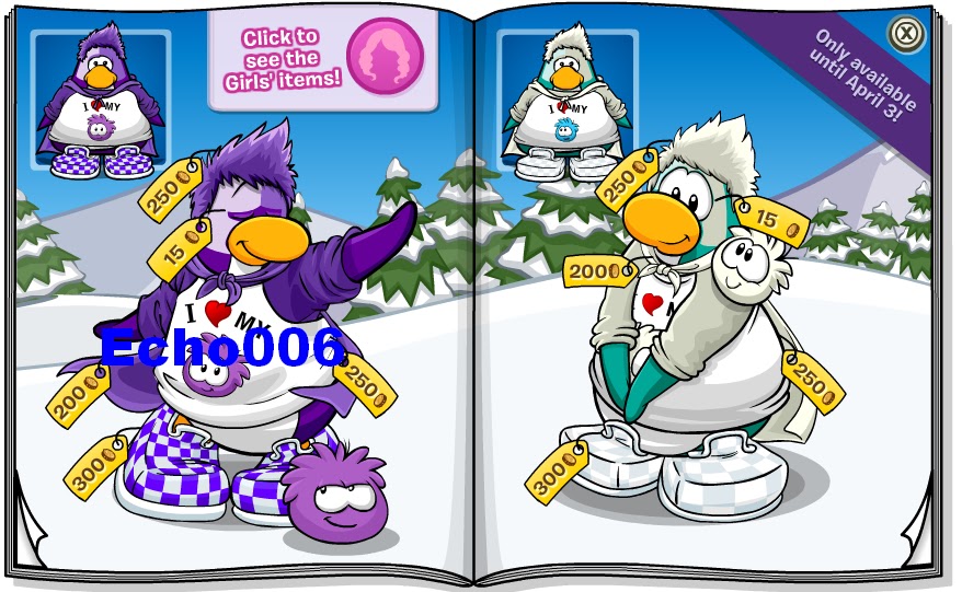 Echo006 In Club Penguin Penguin Style Catalog March 2012 LIMITED