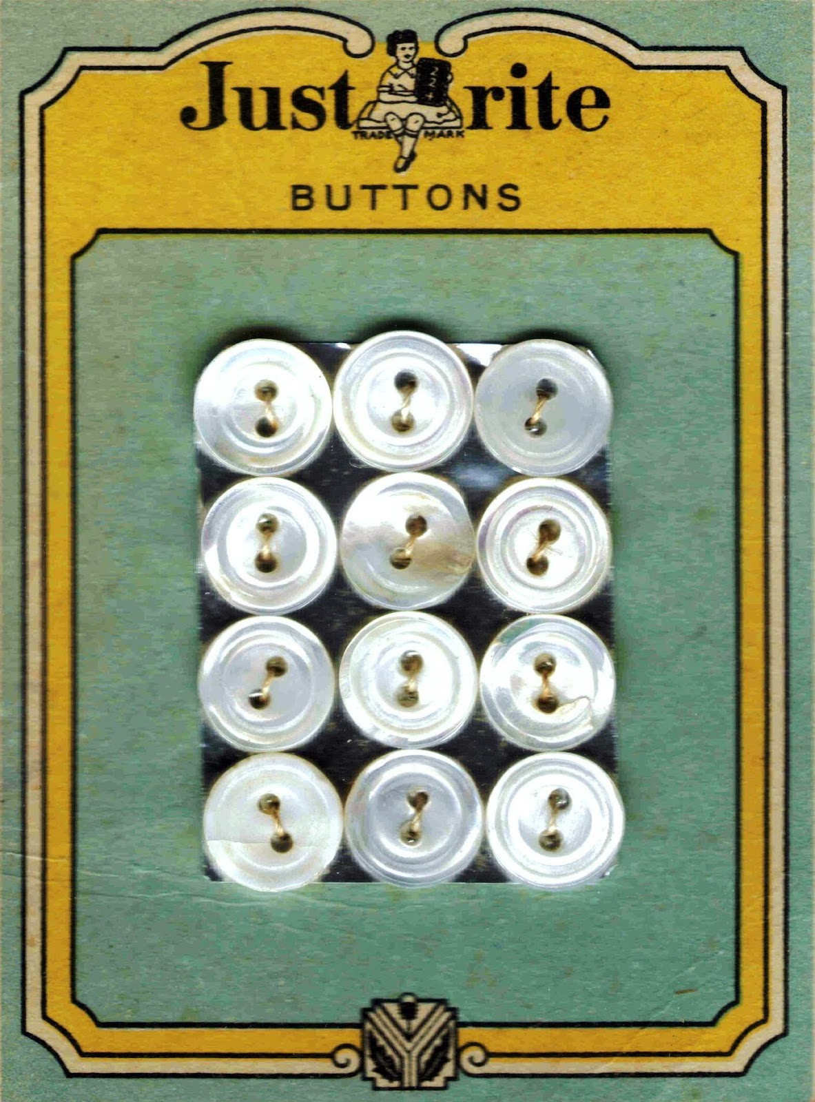 Vintage Connections Original Button Cards