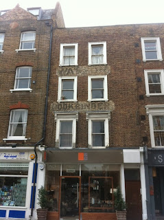 Ghost sign on Crawford Street, London W1