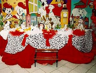 Decoracion de Fiestas Infantiles con Dalmatas, parte 1