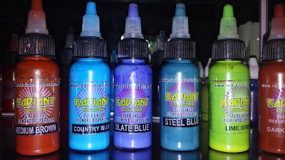 Pigmentos para tatuar americanos
