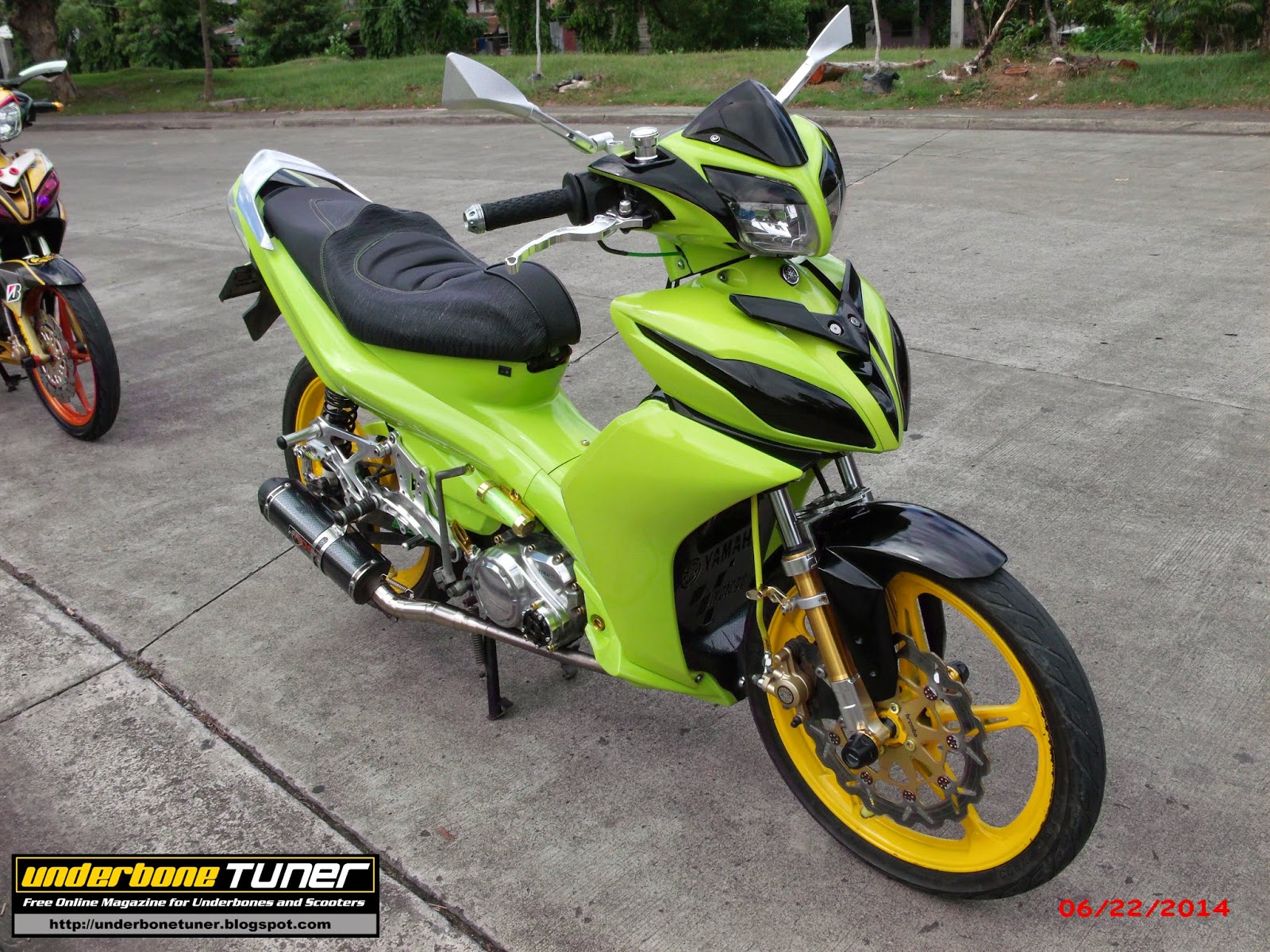 Underbone Tuner: Modified Yamaha Vega Force: Nascar Underbone Tuner: Modified Yamaha Vega Force: Nascar