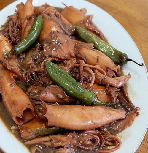 Recipe : adobong pusit sa gata | COOKING GUIDE