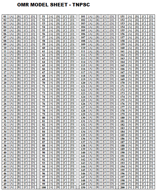 tnpsc-model-omr-sheet-tnpsc-answer